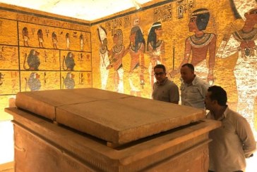 وزير الاثار يتفقد مقبرة الملك توت عنخ آمون بوادي الملوك بالبر الغربي