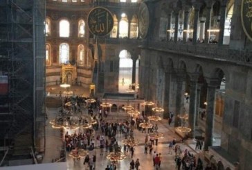 “آيا صوفيا” بتركيا استقبلت 31 مليون زائر خلال 12 عامًا