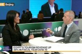 المشاط فى لقاء بلومبرج : سياحة مصر تحقق إيرادات غير مسبوقة فى تاريخها