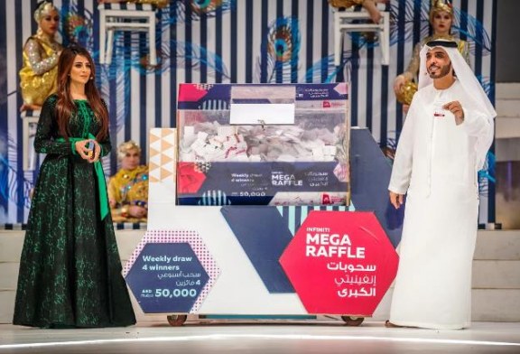 NFINITI Mega raffle offers DSF shoppers the chance to win an INFINITI QX50 car and AED 200,000 in cash every day plus a grand cash prize of AED 1,000,000 for one winner