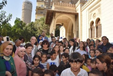 وزيرة الثقافة تفتتح الدورة التأسيسة لبينالي فنون الطفل بمركز الجزيرة