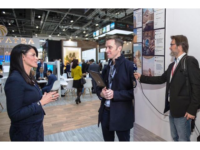 وزيرة سياحة مصر تعقد مجموعة من اللقاءات مع ممثلي الصحف السياحية المتخصصة المشاركة فى سوق السفر العالمي لندن