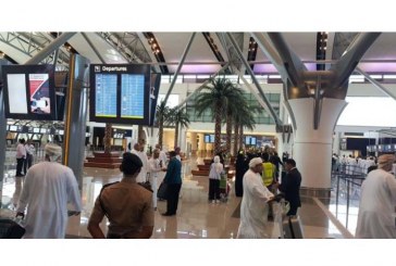 مطارات سلطنة عمان تستقبل 12.4 مليون مسافر خلال شهر أغسطس الماضى