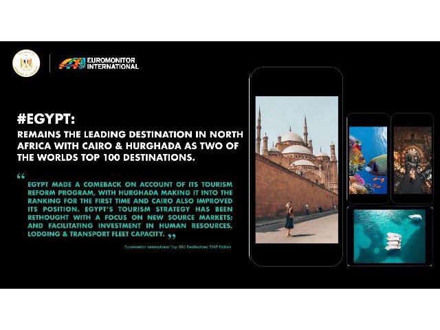 تعرف على أسباب اختيار القاهرة والغردقة ضمن أفضل 100 مدينة سياحية فى العالم 2019..!