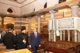 العناني يتفقد أعمال التطوير الجاري بمجمع الأديان بمصر القديمة احد أهم محطات مسار العائلة المقدسة
