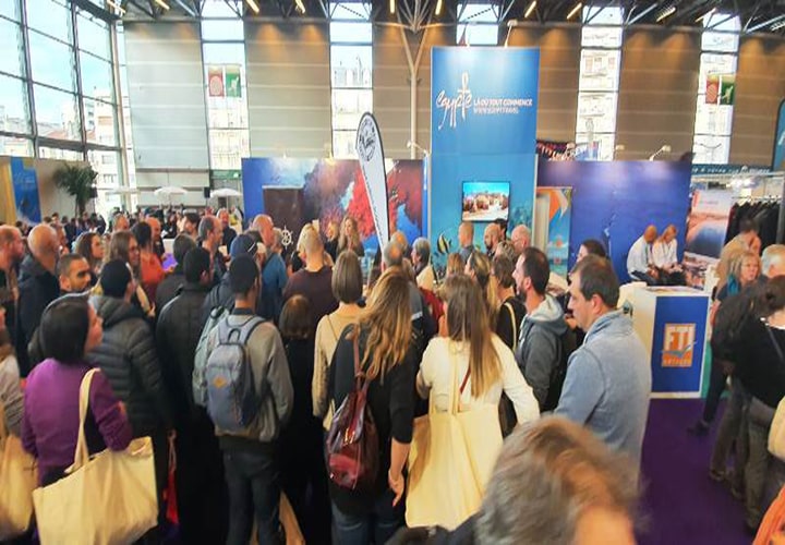 سياحة مصر تشارك في المعرض الدولى لرياضة الغوص الدولى Salon De Plongée