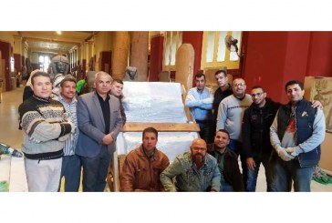 بالصور شاهد كيف استقبل المتحف المصرى الكبير ملوك والهه مصر العظام ..