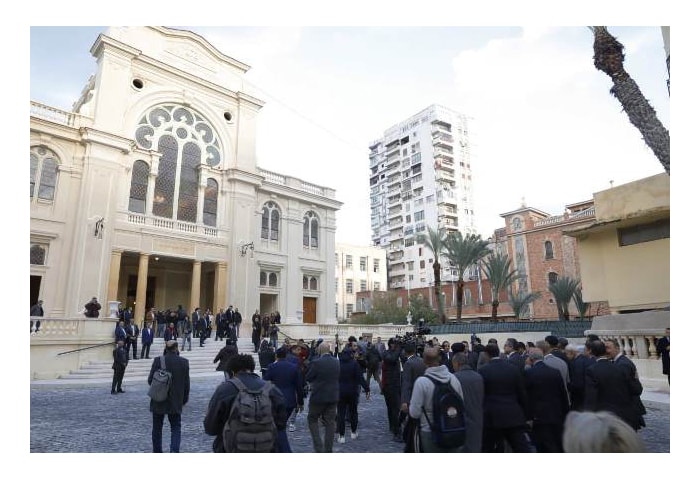 د.العناني يفتتح معبد الياهو هانبي اليهودى الأثري بعد ترميمه بالإسكندرية امام الزوار