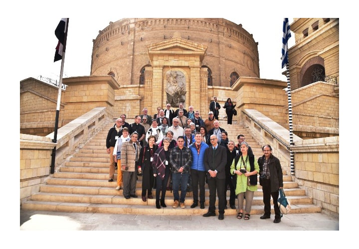 وفد الجمعية الوطنية الفرنسية للحج المسيحي يتفقد بعض محطات مسار العائلة المقدسة بالقاهرة والاسكندرية