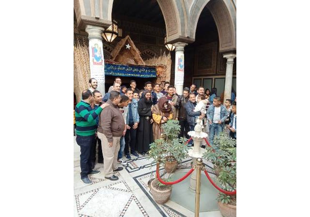 سياحة مصر تشارك الاخوة المسيحيين الاحتفال بعيد الميلاد المجيد