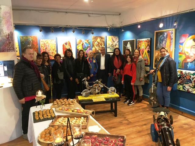 القنصل المغربي بمونبلييه يفتتح معرض