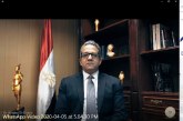 فيديو : العناني وزير سياحة مصر يوجه رسالة لشعوب العالم للالتزام بمنازلهم لمواجهة جائحة كورونا