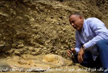 The first archaeological discovery on the Internet a guided tour by Dr. Mostafa Waziri, Secretary General of the Supreme Council of Antiquities