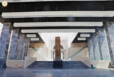 استعدادا لإفتتاحه : العناني يزور متحف العاصمة الأدارية للوقوف علي آخر مستجدات الأعمال النهائية