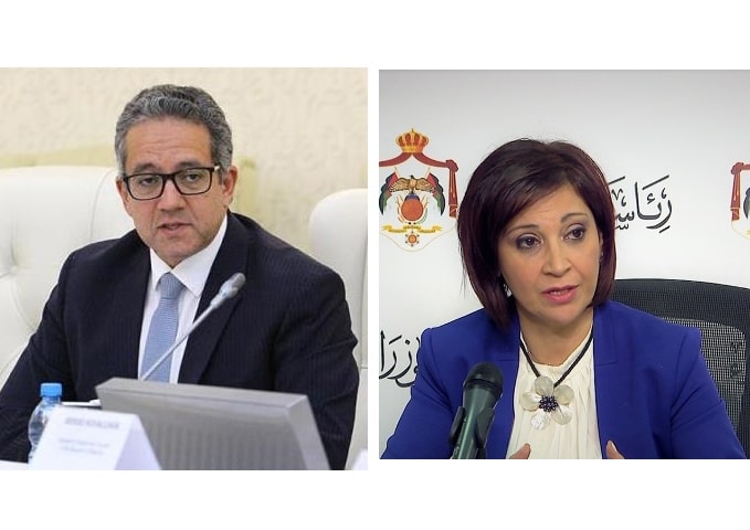 شويكة والعناني يبحثان سبل تنشيط التعاون السياحي بين مصر والأردن