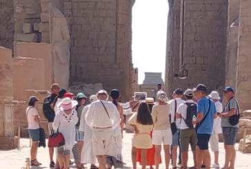 معبد الكرنك يستقبل أولي رحلات السياحة الثقافية الوافدة من الغردقة