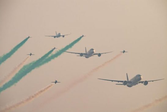 اليوم الوطني السعودي الـ 90 يحتضن أكبر عرض جوي في تاريخه