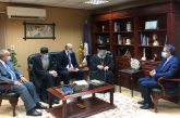 العناني يناقش تطوير دير سانت كاترين والخدمات السياحية المحيطة مع الأنبا ديمتري رئيس أساقفة الدير