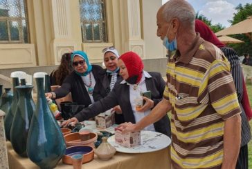 الفخار الإسلامي ملهمًا للأنامل الذهبية..معرضًا للفخار على هامش مؤتمر الآثاريين العرب