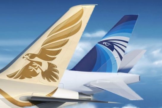 مصر للطيران وطيران الخليج تتوسعان في اتفاقية مشاركة بالرمز للرحلات