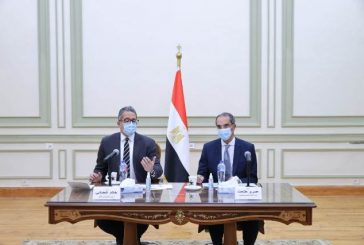 وزيرا السياحة والاتصالات يبحثان الموقف التنفيذى لمشروعات التحول الرقمي وتطوير البنية التكنولوجية للسياحة