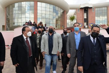 بيج رامي في ضيافة نادي ايرو سبورت ومنحه العضوية الشرفية برعاية مصر للطيران