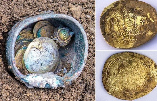 اكتشاف مسكوكات نقدية من العهد الساساني في غرب ايران