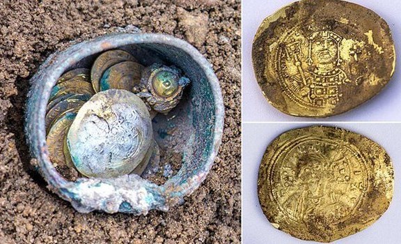 اكتشاف مسكوكات نقدية من العهد الساساني في غرب ايران