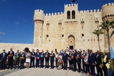 قلعة قايتباي بالإسكندرية تستقبل سفراء مجموعة دول الابيرو أمريكية في مصر