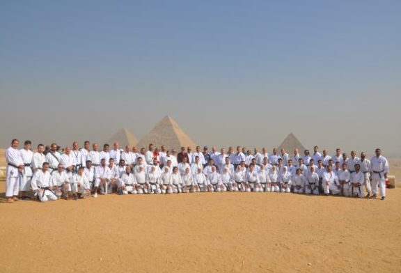 سياحة مصر تستضيف وفود الفرق المشاركة في بطولة كأس القارات للكاراتيه بمنطقة أهرامات الجيزة