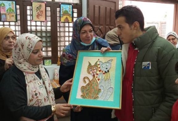 متحف جاير آندرسون يفتتح معرض فن تشكيلي لذوي الهمم