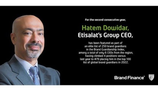 Etisalat crowned as the strongest telecom brand in the world