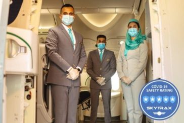طيران الخليج تحصل على تصنيف خمس نجوم لسلامة الطيران خلال جائحة كورونا