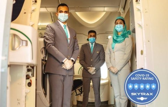 طيران الخليج تحصل على تصنيف خمس نجوم لسلامة الطيران خلال جائحة كورونا