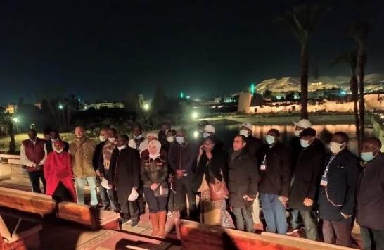 سفراء الدول الأفريقية في الصوت والضوء بالكرنك