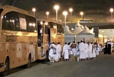 بعد الانتهاء من الوقوف بعرفة الركن الأعظم .. حجاج السياحة المصرية في مشعر مزدلفة