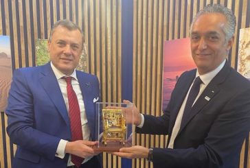 خلال فعاليات معرض فيتور مدريد : وزيرا السياحة و الآثار المصري و الأردني يبحثان تعزيز التعاون السياحي بين البلدين